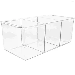 Storage Boxes Multi-grid Holder Desktop Makeup Organizer Skin Care Product Box