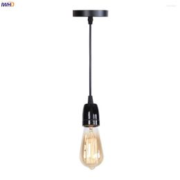 Pendant Lamps IWHD Nordic Style Black Ceramic Lamp Kitchen Dinning Living Room Lights Modern Little Hanging Light Hanglamp Luminaria