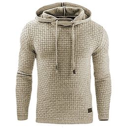 Men's Hoodies Sweatshirts Men Brand Male Plaid Hooded Sweatshirt Mens Hoodie Tracksuit Sweat Coat Casual Sportswear M-4XL Drop 230203