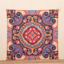 Tapestries 2023 Bohemian Mandala Elephant Wind Chimes Tapestry Wall Hanging Sandy Beach Throw Mat Tippet Rug Blanket Yoga