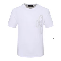 2023 High Men's T-Shirts Medusa Embroidery Men's T-Shirts V-letter Tide Brand logo Spring/Summer Pure Cotton Short Sleeve T-shirt for men and women with the