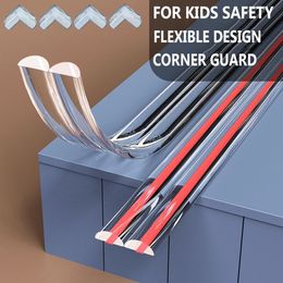 Corner Edge Cushions Baby Safety Self Adhesive Kids Transparent Desk Bumper Table Guard Furniture Protector Strip 230203