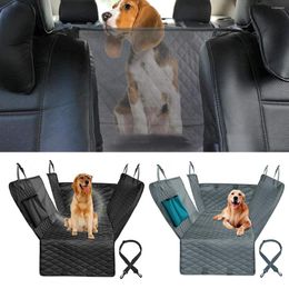 Dog Car Seat Covers Cover Waterproof Pet Back Protector Adjustable Hammock Against Dirt Oxford Cloth Travel Carrier