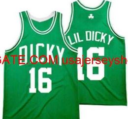 Custom Men Youth women Vintage #16 Windy City Jersey Lil Dicky Basketball Jersey S-4XL 5XL custom any name number jersey