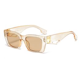 American Letters Foreign Trade Square Sunglasses Women's Sunglasses Irregular Glasses Legs Cutout Glasses Men