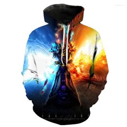 Men's Hoodies Art Hoodie 3D Printed All Hoodie/sweatshirt Harajuku Fashion Fall Long-sleeved Street Jumper