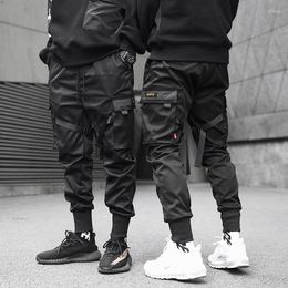 Men's Pants Autumn And Winter Men'S Cargo Trendy Loose Tactical Streamers Paratrooper Function Can Be Tightened Leggings Versatile