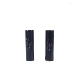 Storage Bottles Round Empty Dark Blue Lip Rouge Bottle12.1mm Plastic Lipstick Tube Cintainer Beauty Tool 40pcs/lot