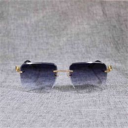 20% OFF 2023 All-match Finger Random Oversize Men Eyes Luipaard Style Square Metals Shadow Cutting Lens Gafas Women For Outdoor