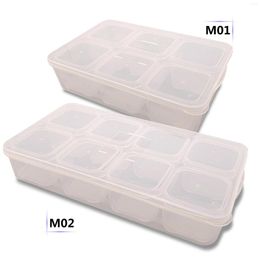 Storage Bottles Kinds Plastic Fresh-Keeping Box With Lid Food Prep Container Sealed Refrigerator Kitchen Reusable Organiser