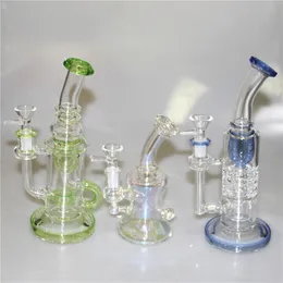 Glass Bong Percolator Pipe Hookahs Dab Rig Oil Rigs Mobius Matrix Water Bongs Bubbler with glass bowl