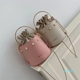 Totes HBP fashion western style all-match pearl bucket bag ins mini portable