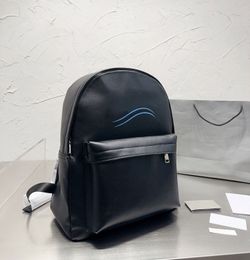 Designer Mens Double Shoulder Backpack Luxury Women's Laptop Bag Large Capacity Student Bookbag Leather Travel Bags