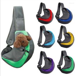 Dog Car Seat Covers Puppy Cat Carrier Outdoor Travel Shoulder Bag Sling Front Mesh Stuff Tote Backpack