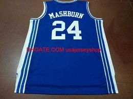 Custom Men Youth women Rare # 24 Jamal Mashburn Kentucky Wildcats M College Basketball Jersey S-4XL 5XL custom any name number jersey