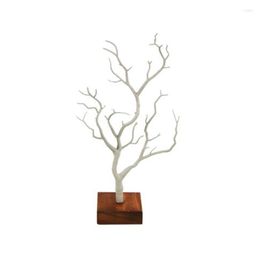 Jewellery Pouches Necklace Rings Deer Stand Display Organiser Holder Show Rack Creative Gift Tree Storage