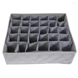 Storage Boxes 30 Compartments Foldable Box Drawer Clothes Underwear Scarf Bra Socks Wardrobe Closet Home