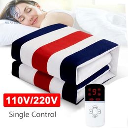 Blankets 110/220V Electric Blanket Thicker Heater Heated Mattress Thermostat Heating Winter Body Warmer