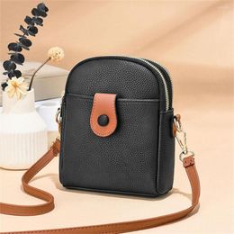 Evening Bags Women's Bag 2023 Trend Women Shoulder Messenger Mobile Phone Cases Pu Leather Wallets Purse Small Cell