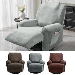 Chair Covers All-inclusive Recliner Cover Elastic Wear-resistant Single Sofa Slipcover Non Slip Armchair Lounger