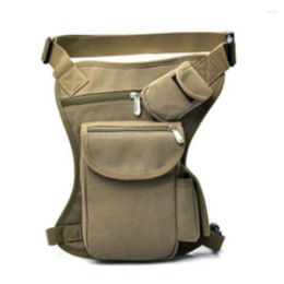 Outdoor Bags 2023 Est Tactical Military Shoulder Waist Fanny Pack Pouch Bum Bag Camping Hiking Multifunctional Leg