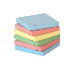 Notes 12packs 100 Sheets Colour Paper Memo Pad Sticky Notes Bookmark Point It Marker Memo Sticker Office School Supplies Notebooks 230203