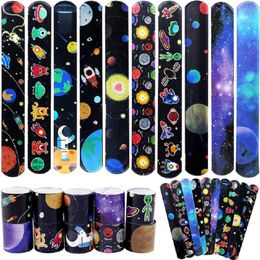 DHL Overse Space Smost Bracelets Bracelets Space Party Favors Декомпрессия игрушка подарки подарки подарки Starry Night Snap Bracelet Decor для детей класса класса