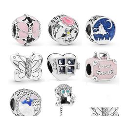 Alloy Fashion Butterfly Monkey Beads Pendant Charms Fit Original Diy Bracelets Necklaces For Women Jewelry Special Offer Drop Deliver Otteb