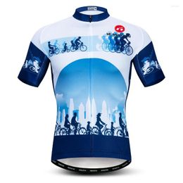 Racing Jackets Weimostar Cycling Jersey 2023 Pro Team Clothing Summer Short Sleeve MTB Bike Sport Bicycle Wear Clothes