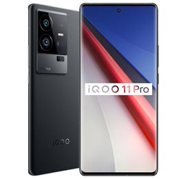 Original Vivo IQOO 11 Pro 5G Mobile Phone Smart 12GB RAM 256GB ROM Snapdragon 8 Gen2 50.0MP NFC Andriod 6.78" 144Hz 2K E6 Curved Display Fingerprint ID Face Wake Cellphone