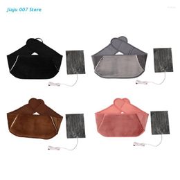 Blankets C9GA Thermal Pad Warmer Lower Back Pains Relief USB Electric Heating Belt For Women Blanket