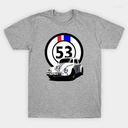 Men's T Shirts Men T-shirt HERBIE 53 THE LOVE BUG Tshirt Women Shirt