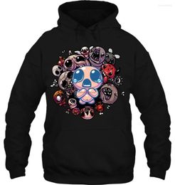 Men's Hoodies Men Hoodie Fashion Cool Funny Binding Of Isaac Spot Design Customised Printed Women Streetwear