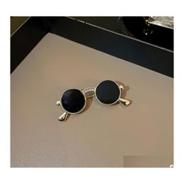 Pins Brooches Fashion Jewellery Sunglasses Brooch For Women Niche Design Glasses Delicate Accessories Drop Delivery Dhpjg