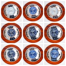 Montre de Luxe Men observa 45 mm de movimentação mecânica de aço de aço de luxo relógio relógios de pulso luminescent