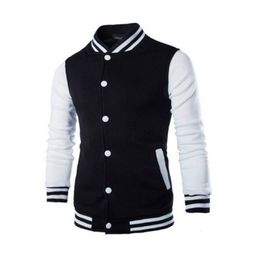 Mens Jackets clothing jacket Womens autumn Boy Baseball Jacket Fashion Design Wine Red Slim Fit College Varsity fashion 230203