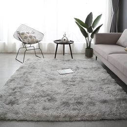 Carpet s For Living Room Modern Sofas Grey Fluffy Bedroom Decoration Antislip Furry Large Rug Washable Floor Covering Mat 230204