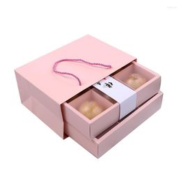 Gift Wrap 2023 Pink Macaron Packaging Boxes With Matte Covers Box For Wedding Favors Birthday Party Candy Cookies