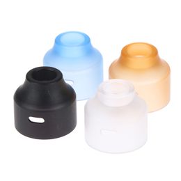 Wasp Nano Rda Bell Cap Rdta Wasp Atomizer Replacement Top PEI PC POM Cap Replacement 22mm For WASP Nano RDA Rdta 4 Colors