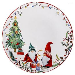 Plates Kitchen Accessories Christmas Tableware Dishes Creative Dining Tables Meal Tray Luxury Table Dinner Set Plate Dish