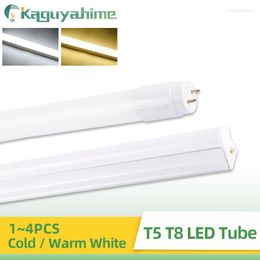 1/2/4pcs T8 LED Tube 60cm 10W 220V Integrated Fluorescent Light Lamp Neon Lighting 600mm