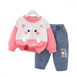 Clothing Sets Spring Autumn Baby Boys Clothes Children Girls Casual T-Shirt Pants 2Pcs/Sets Toddler Sports Costume Infant Kids Tracksuits