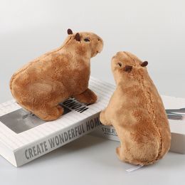 18 centimetri di Simulazione Animale Capibara Giocattoli di Peluche Carino Capibara Plushie Bambole Farcite Animali Morbidi Giocattoli Per Bambini Bambini Peluche