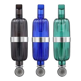 Original LTQ Vapour Water Pipe Smoking Pipe Tobacco Dry Herb Dabber Rig with Metal Bowl Oil Burner Hookah Pipes Hand Bongs Water Heady Dab Vaporizer 3 Colours
