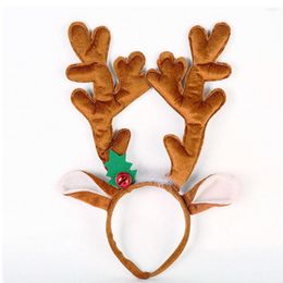 Christmas Decorations Headband Hat Fancy Dress Reindeer Antlers Santa Xmas Kids Adult DIY