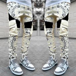 Pantaloni sportivi da uomo di design casual Fiess allenamento pantaloni elastici hip-hop abbigliamento da uomo pantaloni da jogging pantaloni da uomo