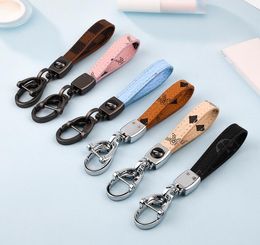 Designer Letter Printing Keychain Wallet Keyring Fashion Purse Pendant Car Chain Charm Bucket Bag Flower Mini Coin Holder Keychains Bag Gifts Accessories