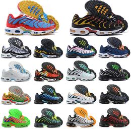 OG 2023 New Tn Plus Running Shoes Men Women Tns Black White University Blue Grape Gold Hyper Sky Fury Jade Laser Wolf Grey Mens Womens Trainers Outdoor Size 40-46 M02