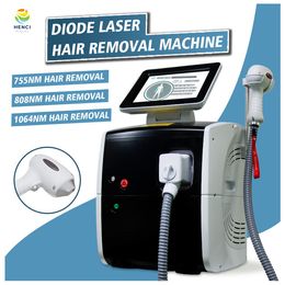 Factory price Portable 808nm Diode Laser Hair Removal Machine for depilate salon equipment laser 808 epilator diode lazer