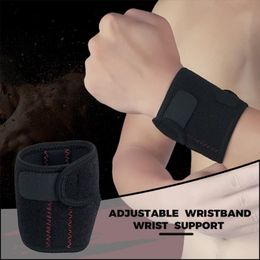 Wrist Support Protective Pulse Spring Adjustable Bracer Sports Wristband Band Deportee Gym